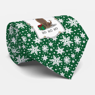 Weihnachtsschokolade Labrador Retriever Funny Krawatte