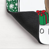 Weihnachtsschokolade Labrador Retriever Funny Mousepad (Ecke)