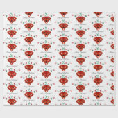 Weihnachtsschokolade Labrador Retriever Geschenkpapier (Flach)