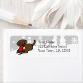 Weihnachtsschokolade Labradors Cartoon (Insitu)