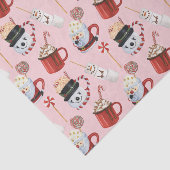 Weihnachtsschokolade Seidenpapier (Ausschnitt)