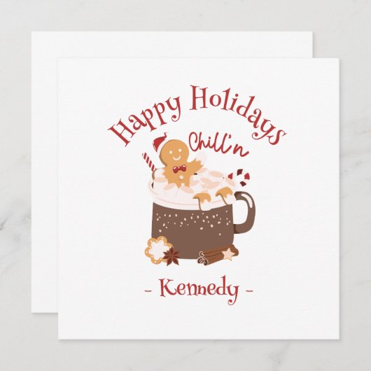 Weihnachtsschokolade und Lebkuchen (Vorne/Hinten)