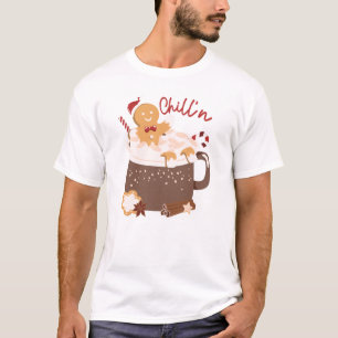 Weihnachtsschokolade und Lebkuchen T-Shirt
