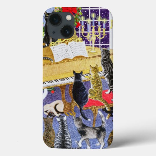Weihnachtsschor Case-Mate iPhone Hülle (Rückseite)