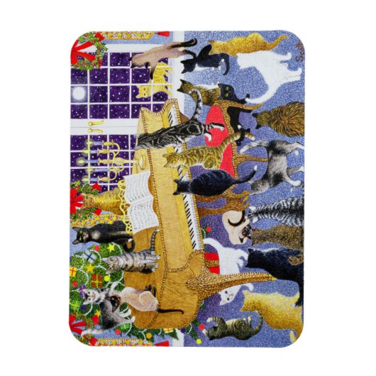 Weihnachtsschor Magnet (Vertikal)