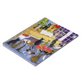 Weihnachtsschor Notizblock (Linke Seite)