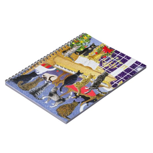 Weihnachtsschor Notizblock (Linke Seite)