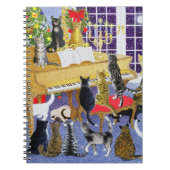 Weihnachtsschor Notizblock (Vorderseite)