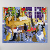 Weihnachtsschor Poster (Vorne)