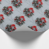 Weihnachtsschranke Geschenkpapier (Ecke)