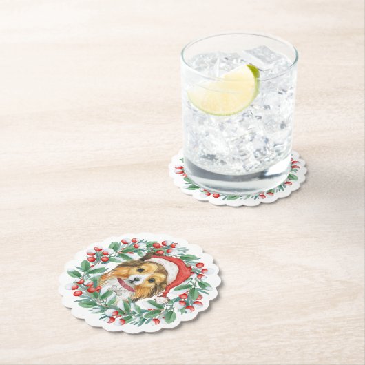 Weihnachtsschreath Untersetzer (Vor Ort)