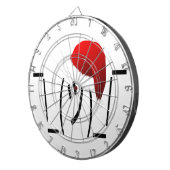 Weihnachtsschrei Dartscheibe (Vorderseite rechts)