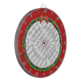 Weihnachtsschrei hinzufügen Ihr Foto und den Hinte Dartscheibe (Vorderseite Links)