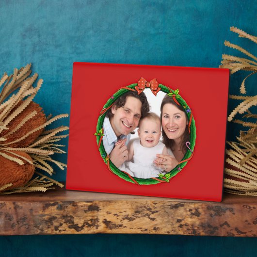 Weihnachtsschrei hinzufügen Ihr Foto und den Hinte Fotoplatte (Seite)