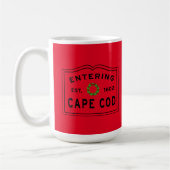 Weihnachtsschrei in Cape Cod Kaffeetasse (Links)