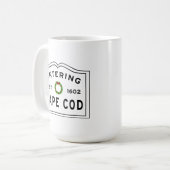 Weihnachtsschrei in Cape Cod Kaffeetasse (Vorderseite Links)