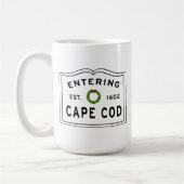 Weihnachtsschrei in Cape Cod Kaffeetasse (Links)