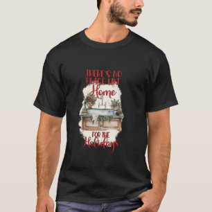 Weihnachtsschrei ist hier willkommen Zuhause Coupl T-Shirt