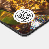 Weihnachtsschrei Katzenschreibtisch matte Mouse Pa Schreibtischunterlage (Ecke)