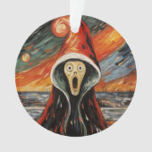 Weihnachtsschrei Ornament (Vorderseite)