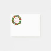 Weihnachtsschrei Post-it-Notes Post-it Klebezettel (Vorderseite)