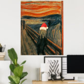 Weihnachtsschrei Poster (Heimbüro)