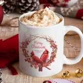 Weihnachtsschrei - Roter Kardinal Tasse