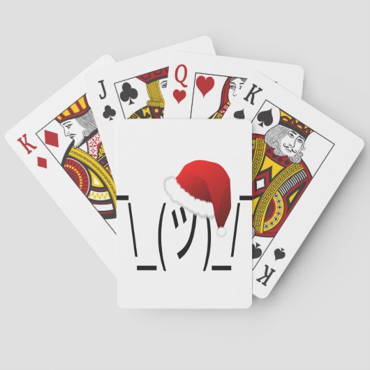 Weihnachtsschrei Spielkarten (Rückseite)
