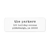 Weihnachtsschreiberin | Schwarz und Weiß (Vorne)