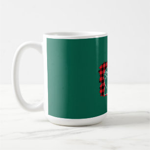 Weihnachtsschritt Mama Bären Weihnachten Kariertes Kaffeetasse
