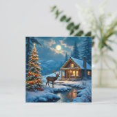 Weihnachtsschubkarte (Stehend Vorderseite)