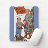 Weihnachtsschuhe der frühen 1950er Jahre Mousepad (Mit Mouse)
