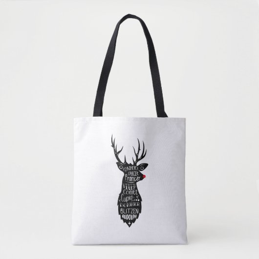 Weihnachtsschulter-Tasche Tasche (Vorderseite)
