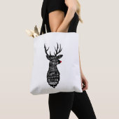 Weihnachtsschulter-Tasche Tasche (Von Nahem)