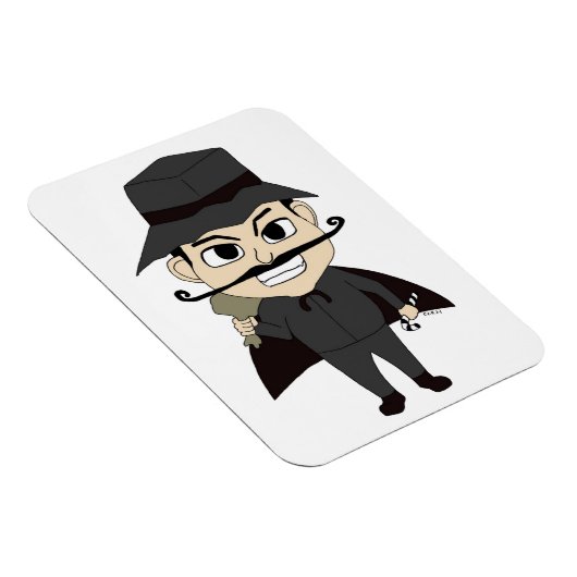 Weihnachtsschurke Magnet (Rechte Seite)