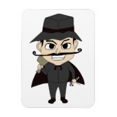 Weihnachtsschurke Magnet (Vertikal)