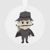 Weihnachtsschurke Ornament (Rückseite)