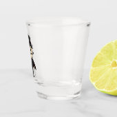 Weihnachtsschurke Schnapsglas (Rechts)