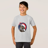 Weihnachtsschüssel - Kids-T - Shirt (Vorne ganz)