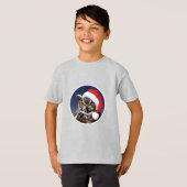 Weihnachtsschüssel - Kids-T - Shirt (Vorne ganz)