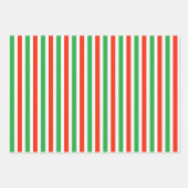 Weihnachtsschüssel und Pinguin Wrapping Paper Set Geschenkpapier Set (Vorderseite 2)