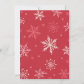 Weihnachtsschwangerschaft Ankündigung Weihnachtsju (Rückseite)