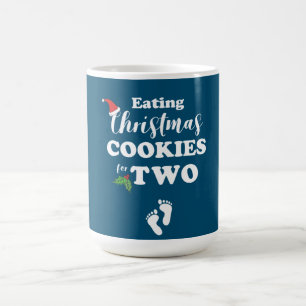 Weihnachtsschwangerschaft Mama, Weihnachten zu Wei Kaffeetasse