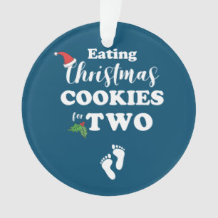 Weihnachtsschwangerschaft Mama, Weihnachten zu Wei Ornament
