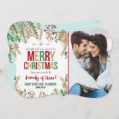 Weihnachtsschwangerschaft Weihnachtskarte Feiertagskarte (Vorne/Hinten)