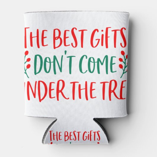 Weihnachtsschwangerschaftsankündigung für Männer B Dosenkühler (Vorderseite)