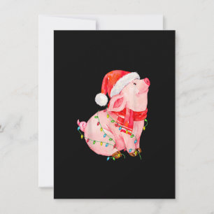 Weihnachtsschwärme Weihnachtsmannmütze Geschenke f Einladung