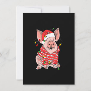 Weihnachtsschwärme Weihnachtsmannmütze Geschenke f Einladung