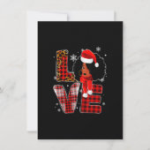 Weihnachtsschwarz-amerikanisches Kostüm Santa Mel Einladung (Vorderseite)