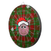 Weihnachtsschwein Dartscheibe (Vorderseite rechts)